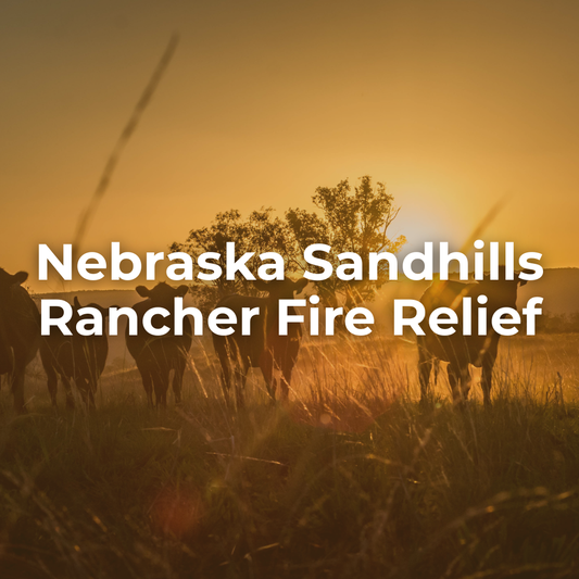 Nebraska Sandhills Rancher Fire Relief Donation