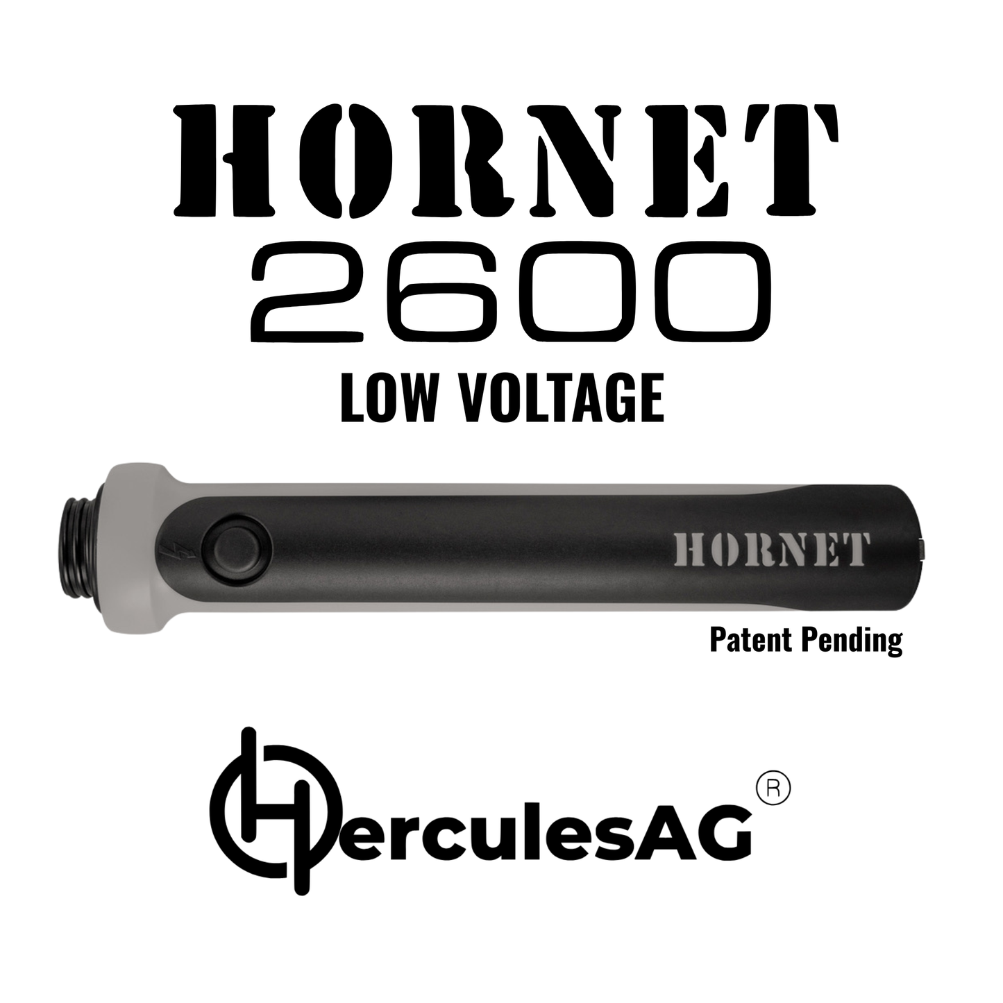 Hornet 2600 Low Voltage USB Rechargeable Livestock Prod Handle