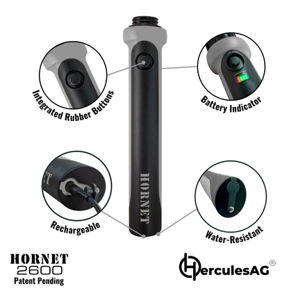 Hornet 2600 Low Voltage USB Rechargeable Livestock Prod Handle
